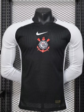 25-26 Corinthians Away Long Sleeve Player Version Soccer Jersey(长袖球员)