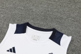 24-25 RMA White Tank top and shorts suit