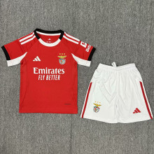 25-26 Benfca Home Kids Soccer Jersey