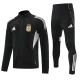 2025-26 Argentina Black Jacket Tracksuit #三星