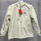 2024 PM Velvet Thickened warm Beige Outdoor Jackets #F10加绒冲锋衣