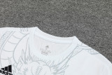 24-25 RMA White Training Short Suit #龙