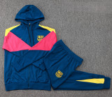 24-25 BAR Royal blue Hoodie Jacket Tracksuit #F602