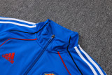 2025-26 Man Utd Fancy blue Kids Jacket Tracksuit#E25103(童装)