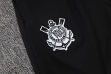 25-26 Corinthians Black Half Pull Tracksuit (半拉链)