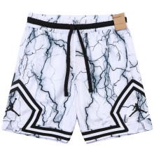 C2507 Jordan White Casual Short Pants #闪电白