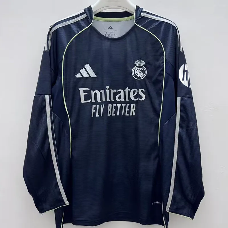 US$ 15.50 - 25-26 RMA Away Long Sleeve Soccer Jersey (长袖) - www.kitsdo.com