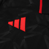 25-26 Man Utd Black Polo Short Sleeve