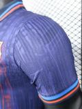 25-26 BAR Royal Blue Special Edition Player Version Training Shirts *翻领