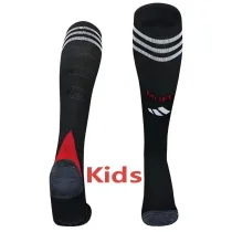 2025-26 Man Utd Home Black Kids Socks(儿童