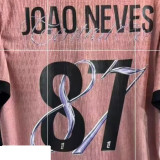 24-25 PSG Third Prints LEE KANG IN #19 Fans Soccer Jersey (C-Cee Fonts)