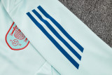 24-25 Spain Light green Jacket Tracksuit #A770