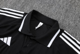 25-26 Inter Miami Black Short shirts and Long trousers Suit #C2524