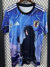 25-26 Japan Blue Special Edition Fans Soccer Jersey *忍者系黑衣