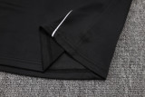 25-26 Germany Black Kids Half Pull Tracksuit #E25149(童装)(半拉链)