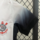 24-25 Corinthians Home Kids Soccer Jersey