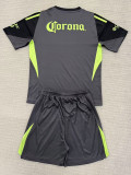 2025-26 Club America Black GoalKeeper Kids Soccer Jersey