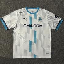24-25 Marseille White Special Edition Fans Soccer Jersey