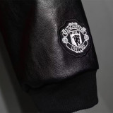 2025-26 Manchester United Red Cotton Baseball Jacket