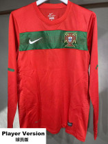 2010 Portugal Home Player Version 长袖球员 Long SleeveRetro Soccer Jersey