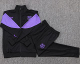 2025-26 BAR Black Kids Jacket Tracksuit #E25122(童装）