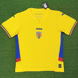 25-26 Romania Home Fans Soccer Jersey