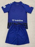 2025-26 Real Betis Royal blue GoalKeeper Kids SoccerJersey