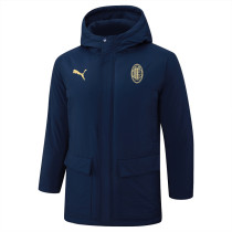24-25 ACM Royal Blue Hooded Windbreaker Fabric Cotton Coat #G257(黄标)