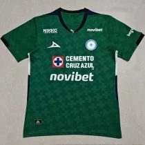 2025-26 Cruz Azul Green Goalkeeper Fans Soccer Jersey