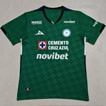2025-26 Cruz Azul Green Goalkeeper Fans Soccer Jersey