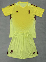 2025-26 JUV Yellow GoalKeeper Kids Soccer Jersey