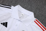 2025-26 Ajax White Polo Tracksuit #C2559