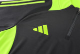 2024 AD Dark gray Half Pull Tracksuit #AB07 (半拉链)