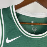 22-23 CELTICS HOLIDAY #4 Green Top Quality Hot Pressing NBA Jersey