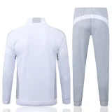 2025-26 RMA White grey Kids Jacket Tracksuit#E25100(童装)