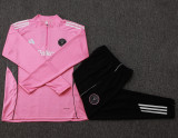 2025-26 Inter Miami Pink Kids Half Pull Tracksuit#E2530(童装)(半拉链)