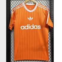 2025 AD Casual Orange Fans Training shirts *三叶草