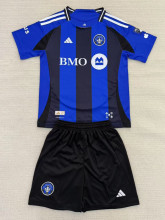 25-26 Montreal CF Home Kids Soccer Jersey *带章