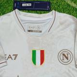 2025-26 Napoli Away Kids Soccer Jersey