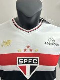25-26 Sao Paulo Home Player Version Soccer Jersey