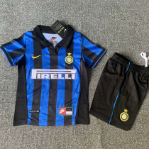 1998-1999 INT Home Kids Retro Soccer Jersey