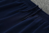 2025-26 Marseille Fancy blue Jacket Tracksuit