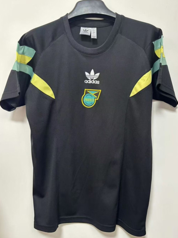25-26 JAMAICA Black Training shirts