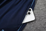 25-26 Man City Lake blue Polo Tracksuit