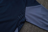 2025 AD Royal blue Half Pull Tracksuit #06(半拉链)