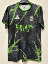 2025-26 RMA Black Special Edition Fans Training Shirts(闪电)