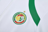 25-26 Senegal  White Jacket Tracksuit
