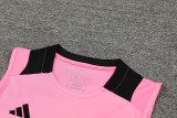 24-25 Man Utd Pink Tank top and shorts suit