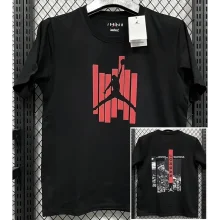 T282 Jordan Black High Quality Casual T-Shirt