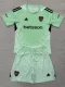 25-26 Boca Juniors Green GoalKeeper Kids Soccer Jersey